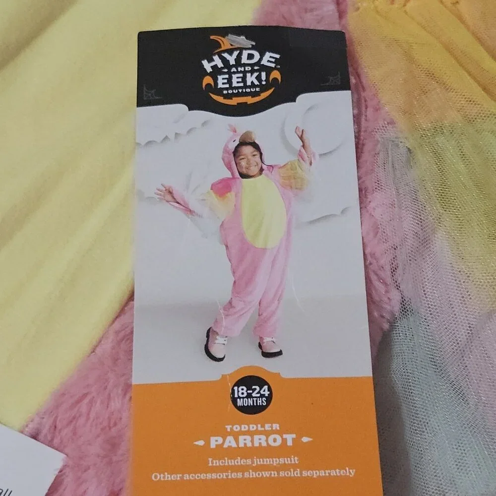 Hyde & Eek Toddler Girls Size 18-24 Months New Pink Plush Full Body