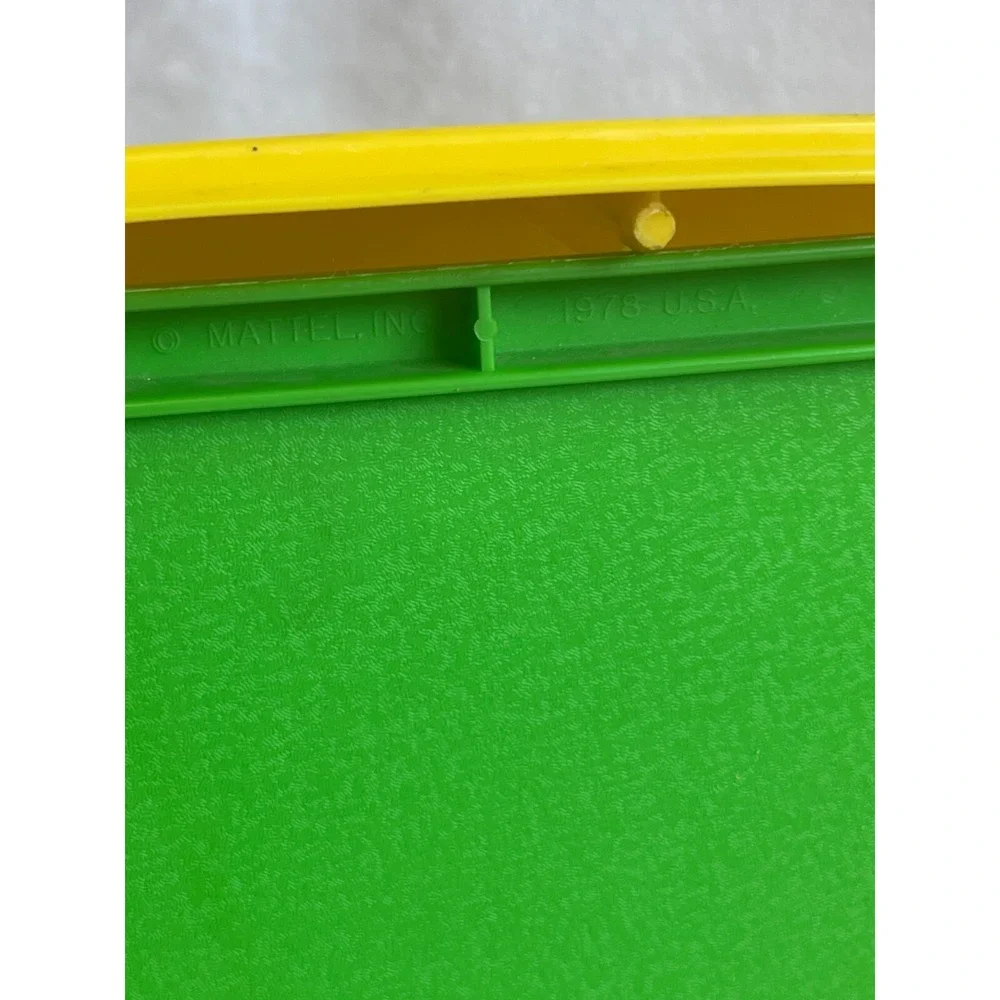 Vintage Mattel Preschool Yellow School Bus‎ Toy Vehicle Car