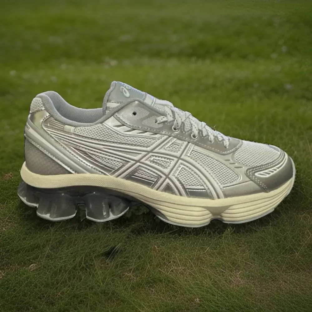 New Women's Size 8.5 Asics Gel-Kinetic Fluent White Running Shoes 1203A591-101