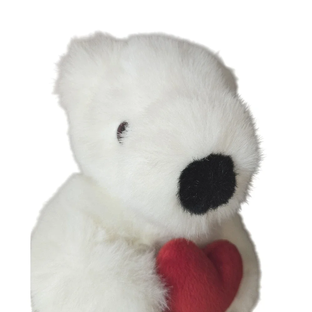 1997 VTG Ty Classic‎ Beanie Buddy Romeo The Bear Red Heart 14