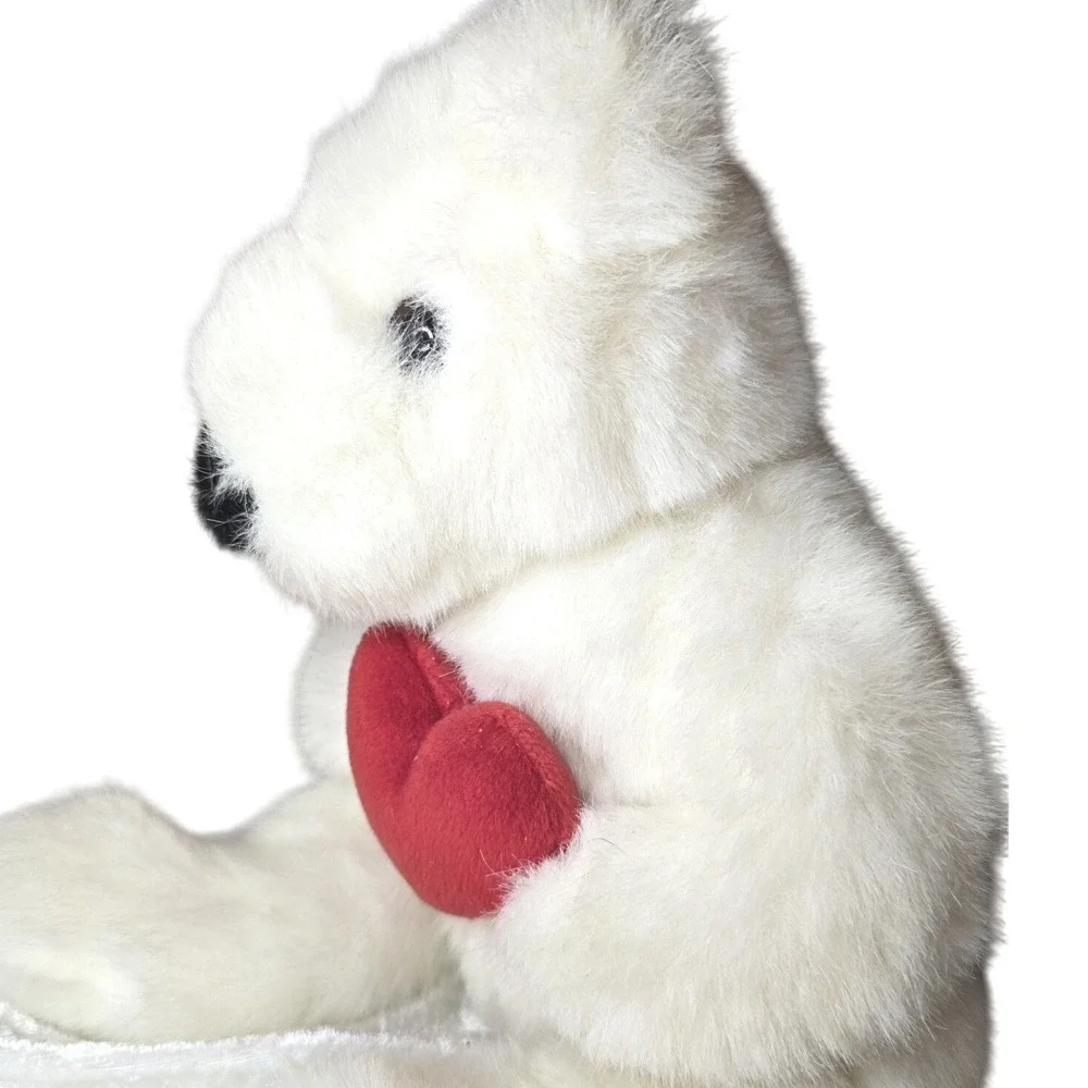 1997 VTG Ty Classic‎ Beanie Buddy Romeo The Bear Red Heart 14