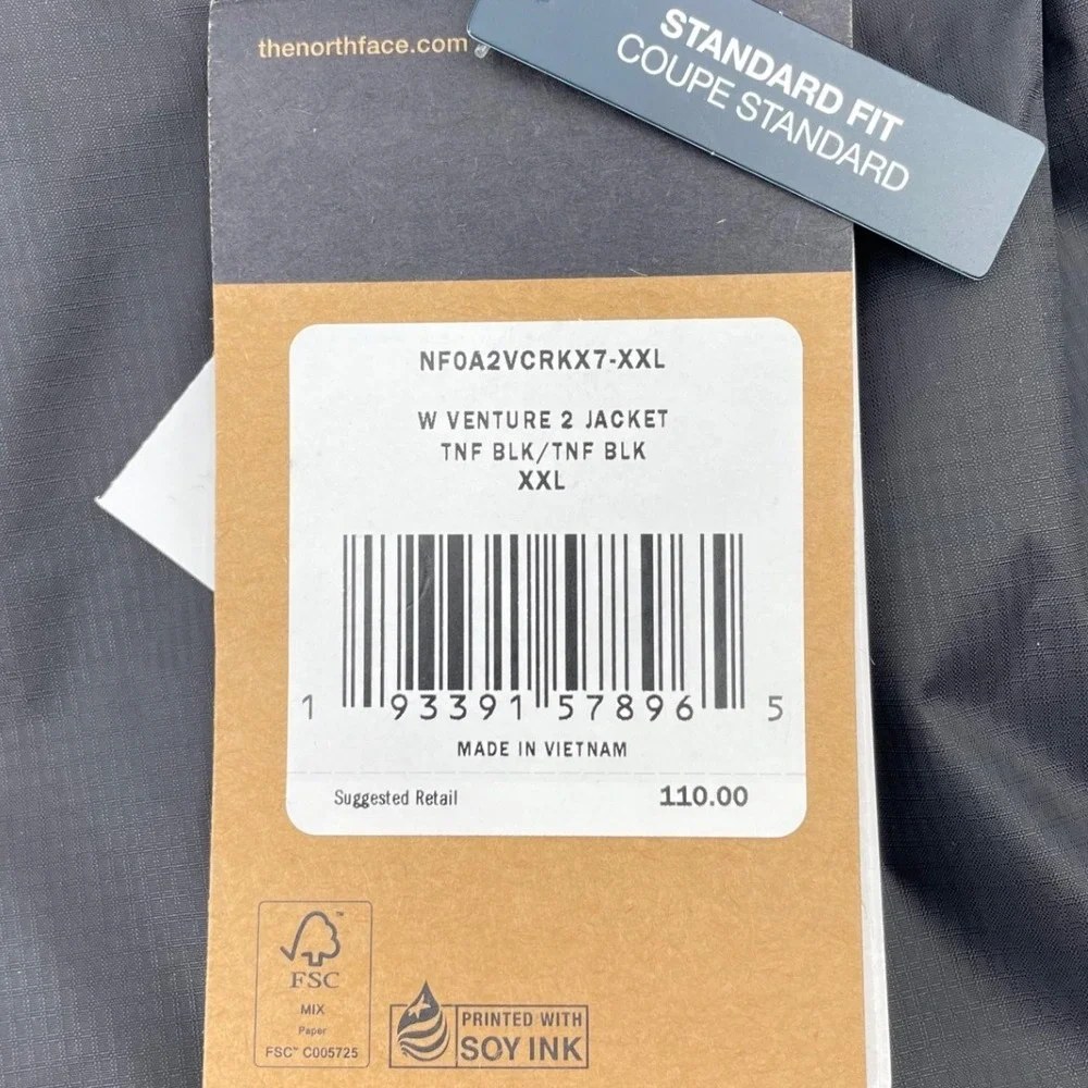 The North Face elements performance waterproof