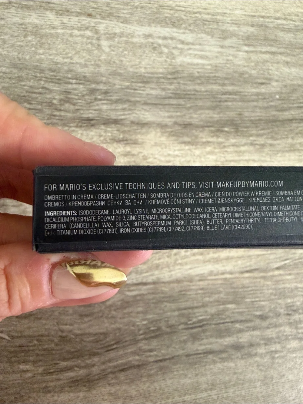 Makeup By Mario Master Mattes Long-Wear Cream Eyeshadow - Bronze
