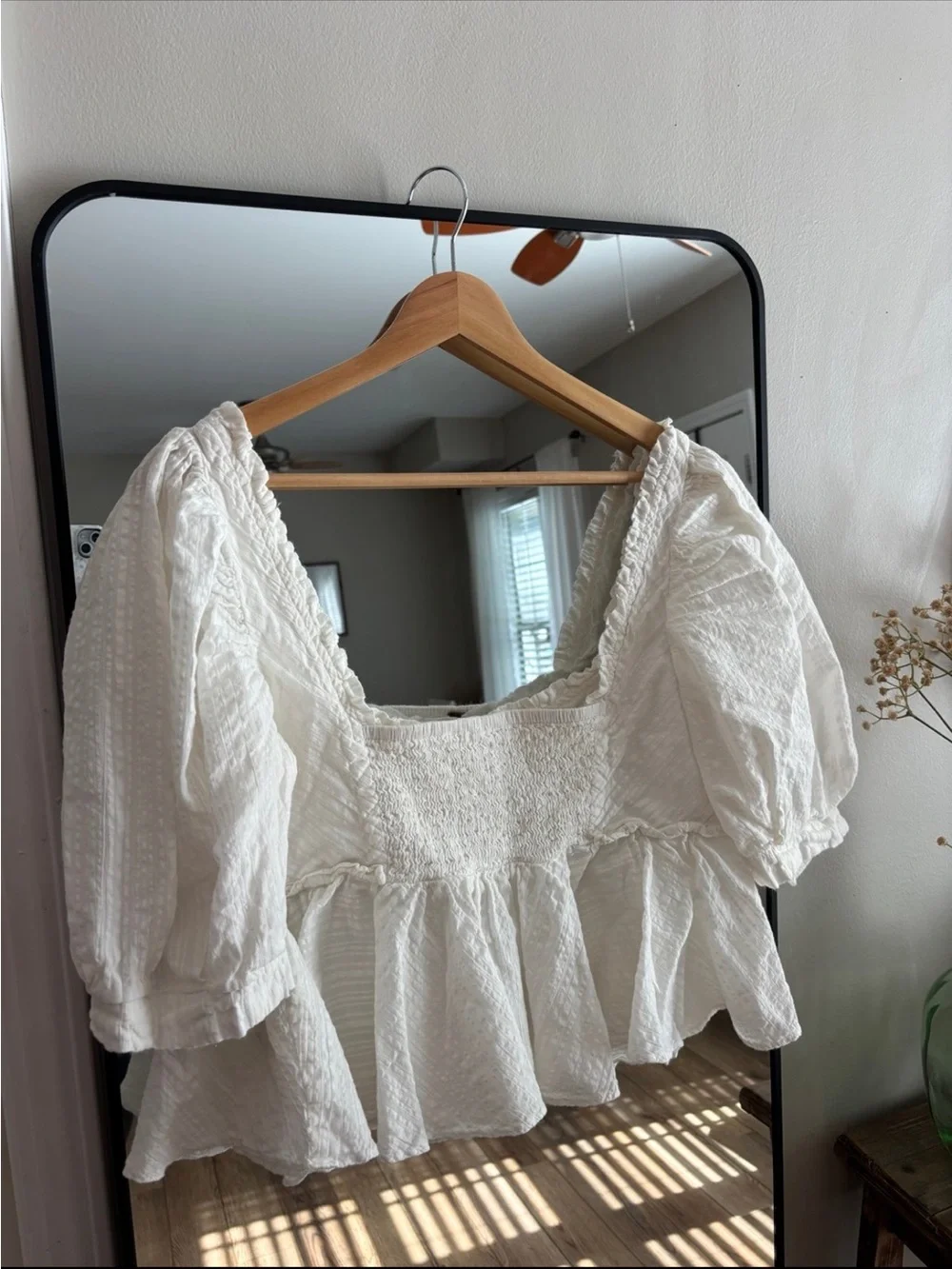 Free People lightweight white
