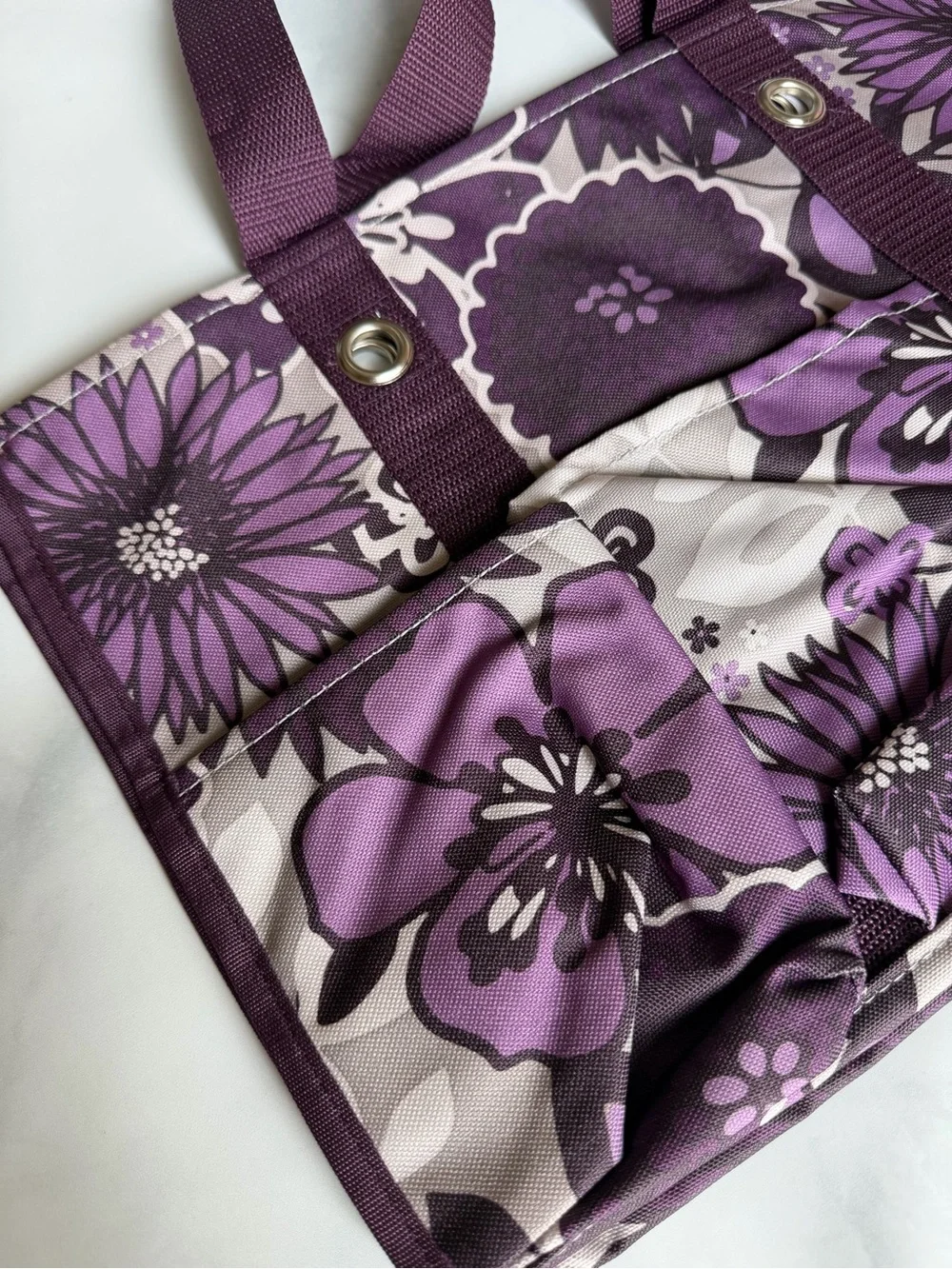 Thirty-One Organizing Utility Tote | Plum Awesome Blossom