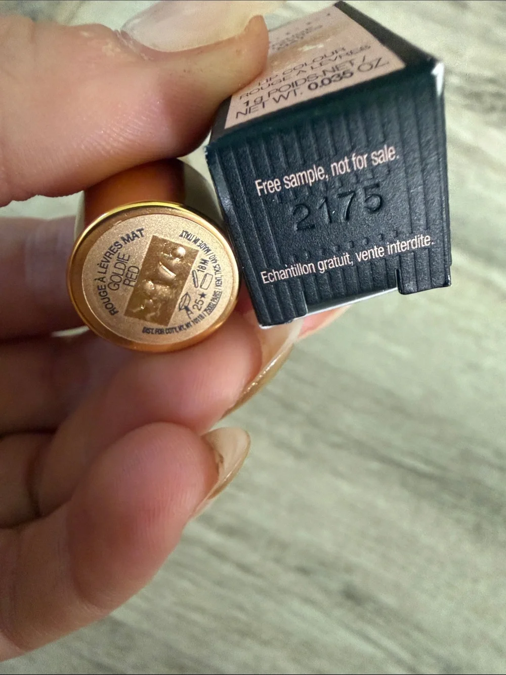 Gucci matte lipstick