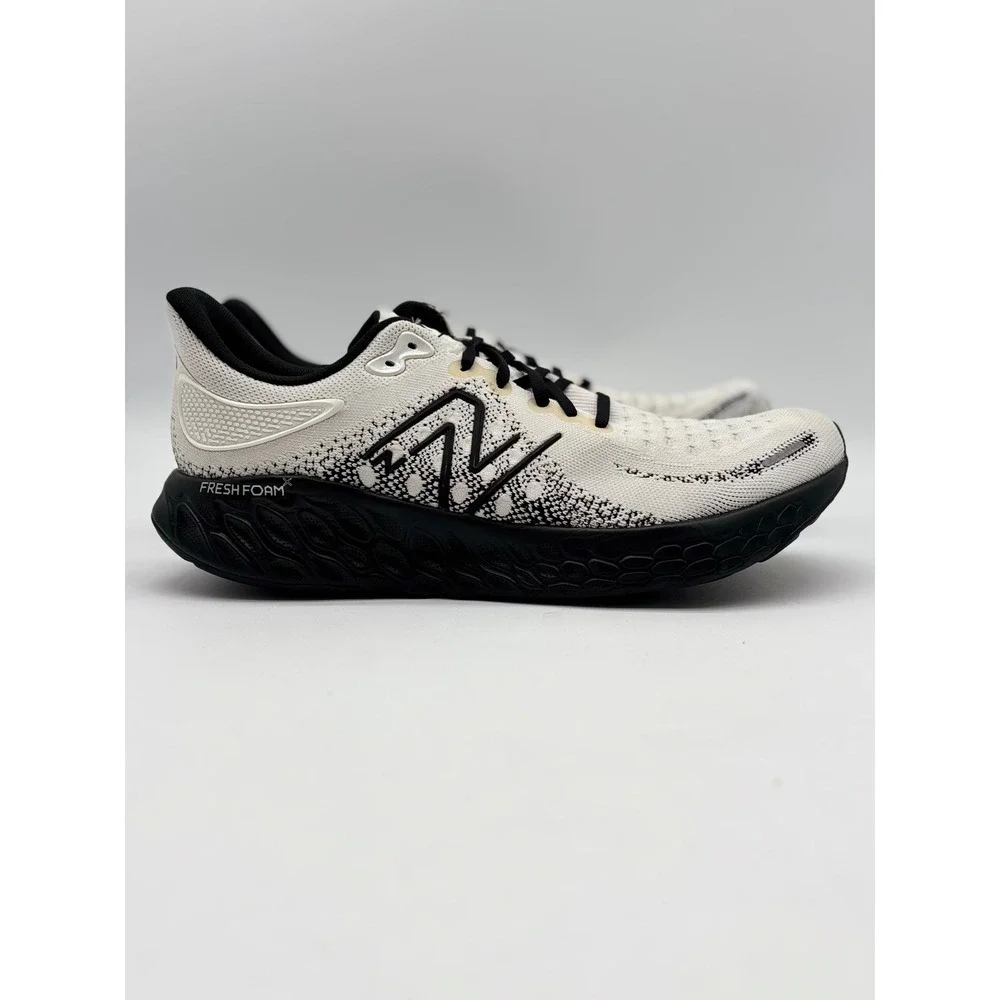 New Balance Fresh Foam X 1080 v12 Mens 13 Running Shoes White Black M1080X12