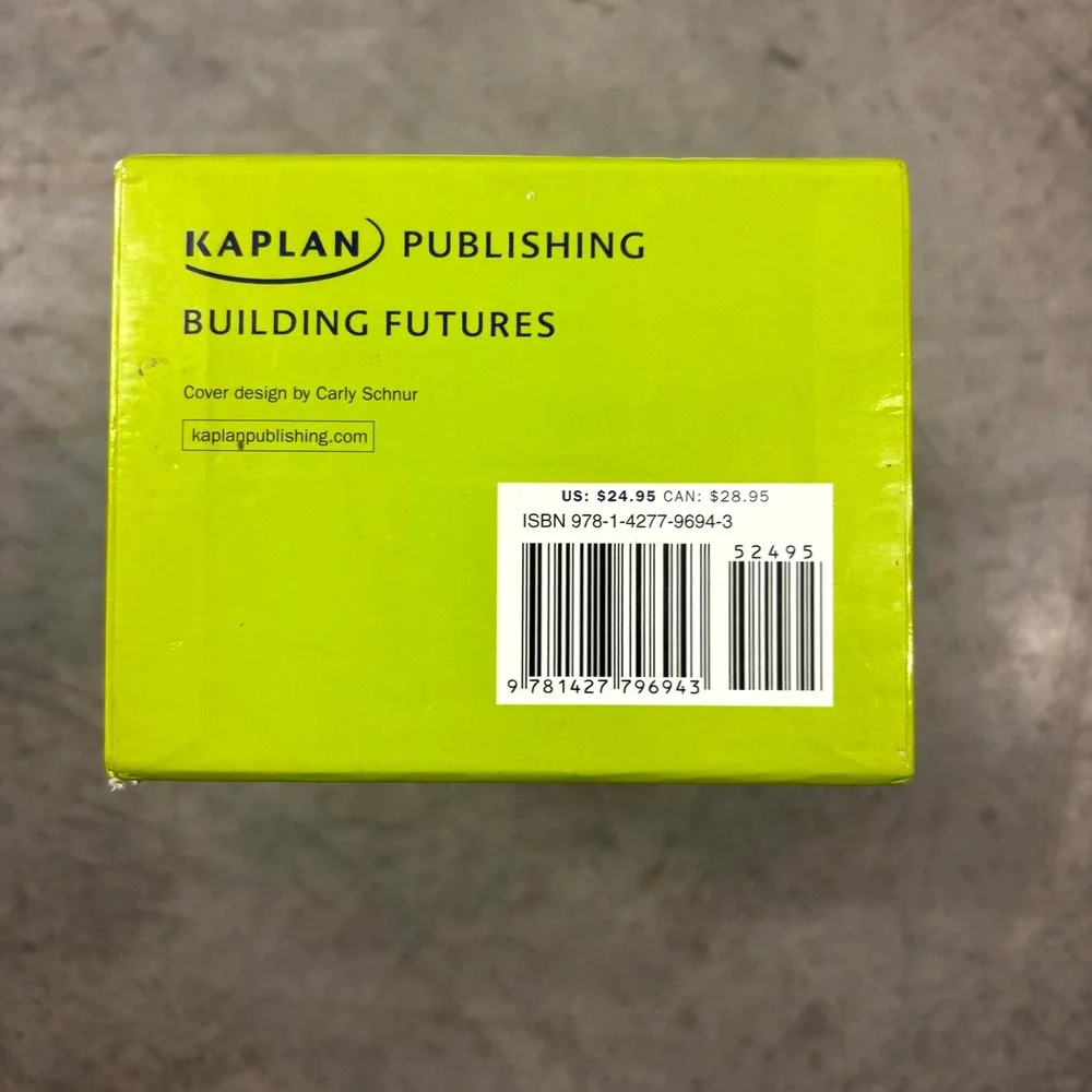 Kaplan Medical Anatomy Flashcards 310 Full Color Study Cards 2011 Box Set