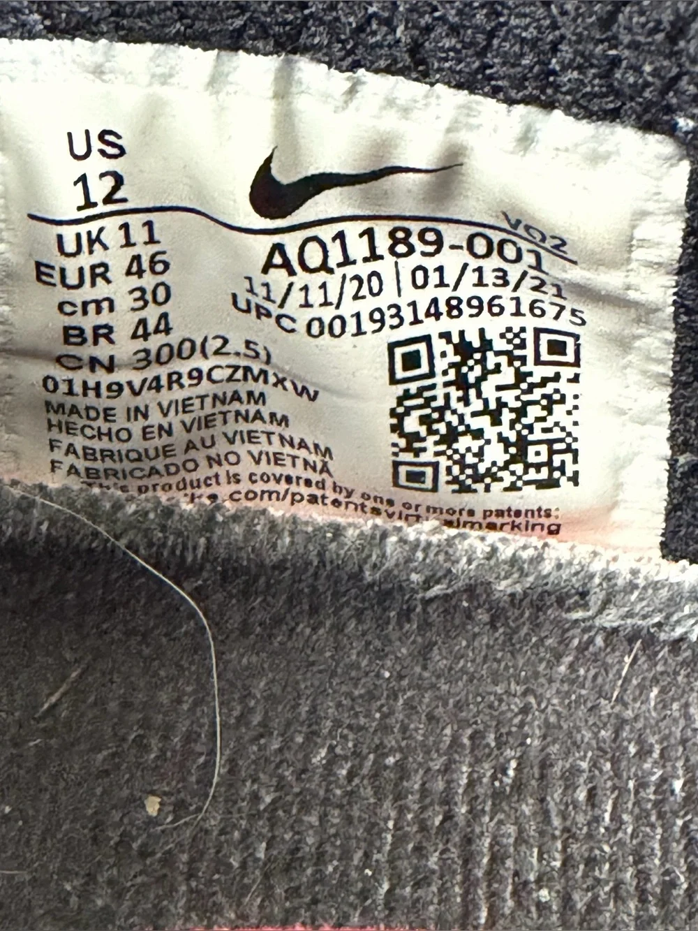 Nike Metcon 5 Men's Black Mesh Cross-Training Sneakers