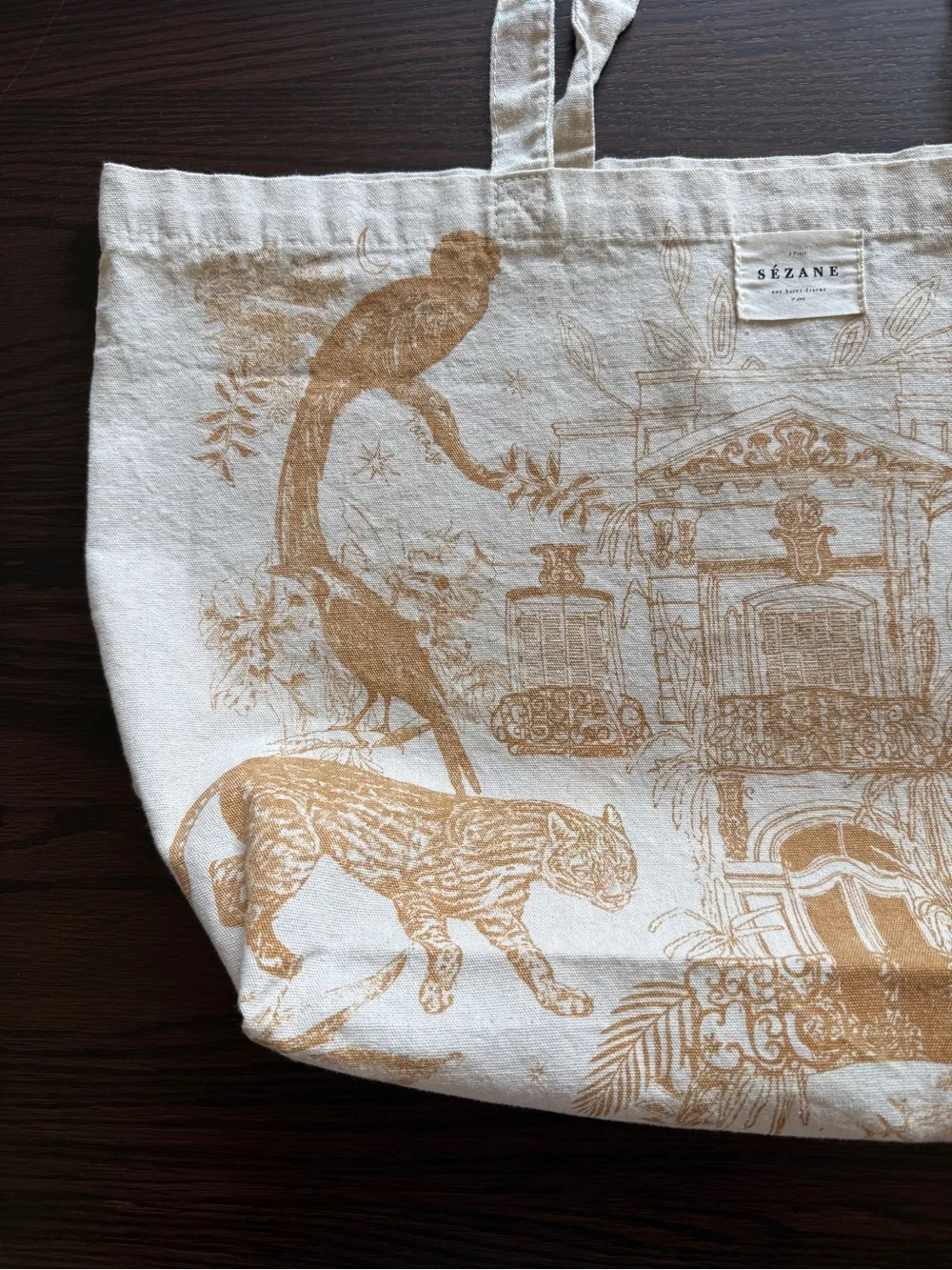 Sezane paraiso tote