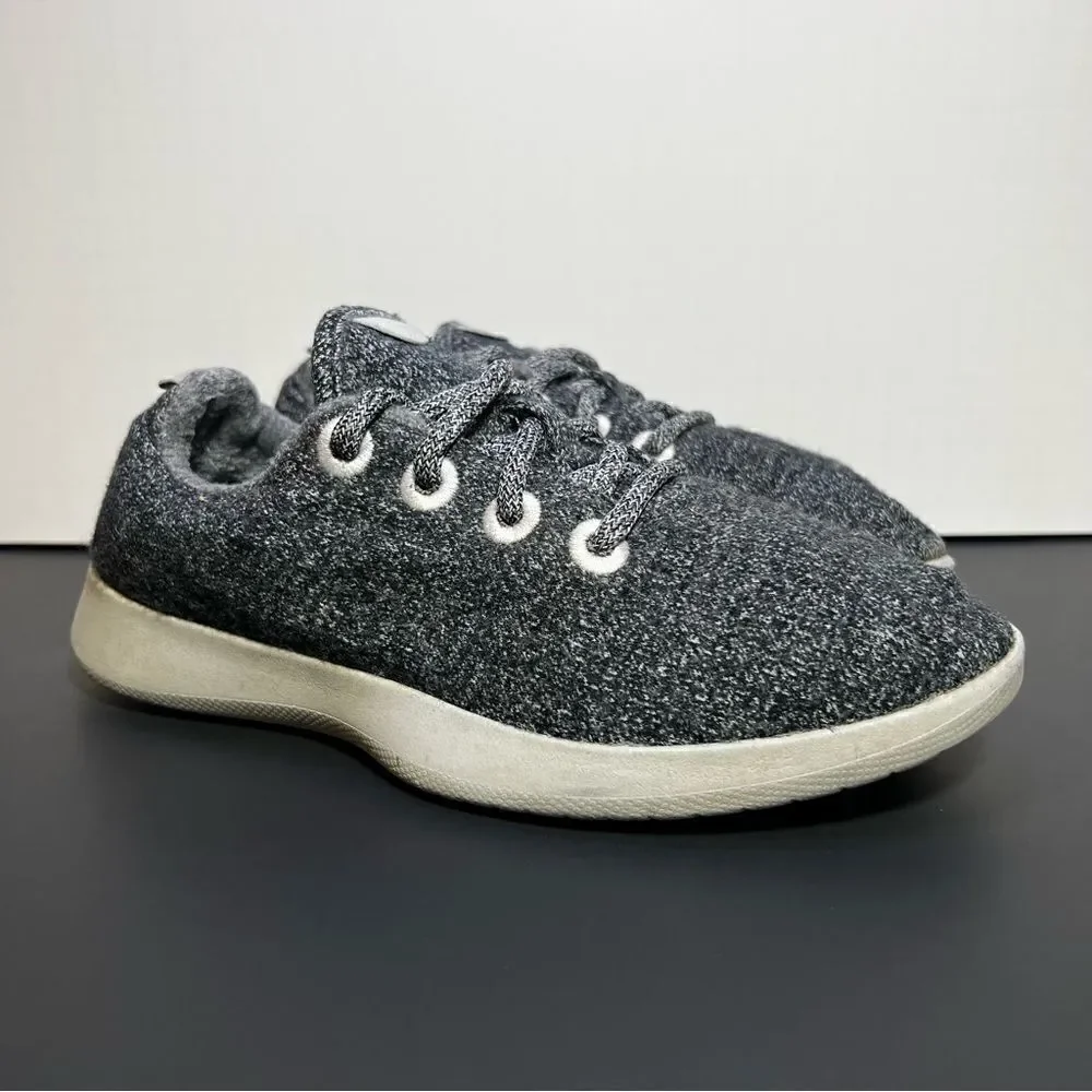 Womens ALLBIRDS Wool Runners Grey Running Shoes / Size 6