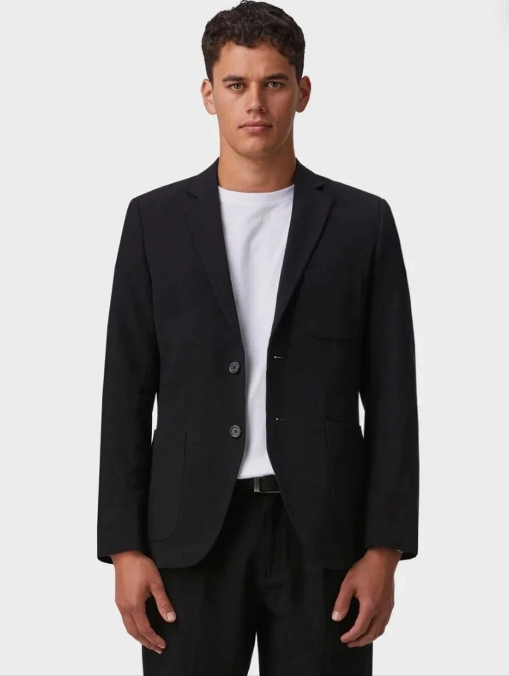 NEW I Love Ugly Murphy Linen Blazer L