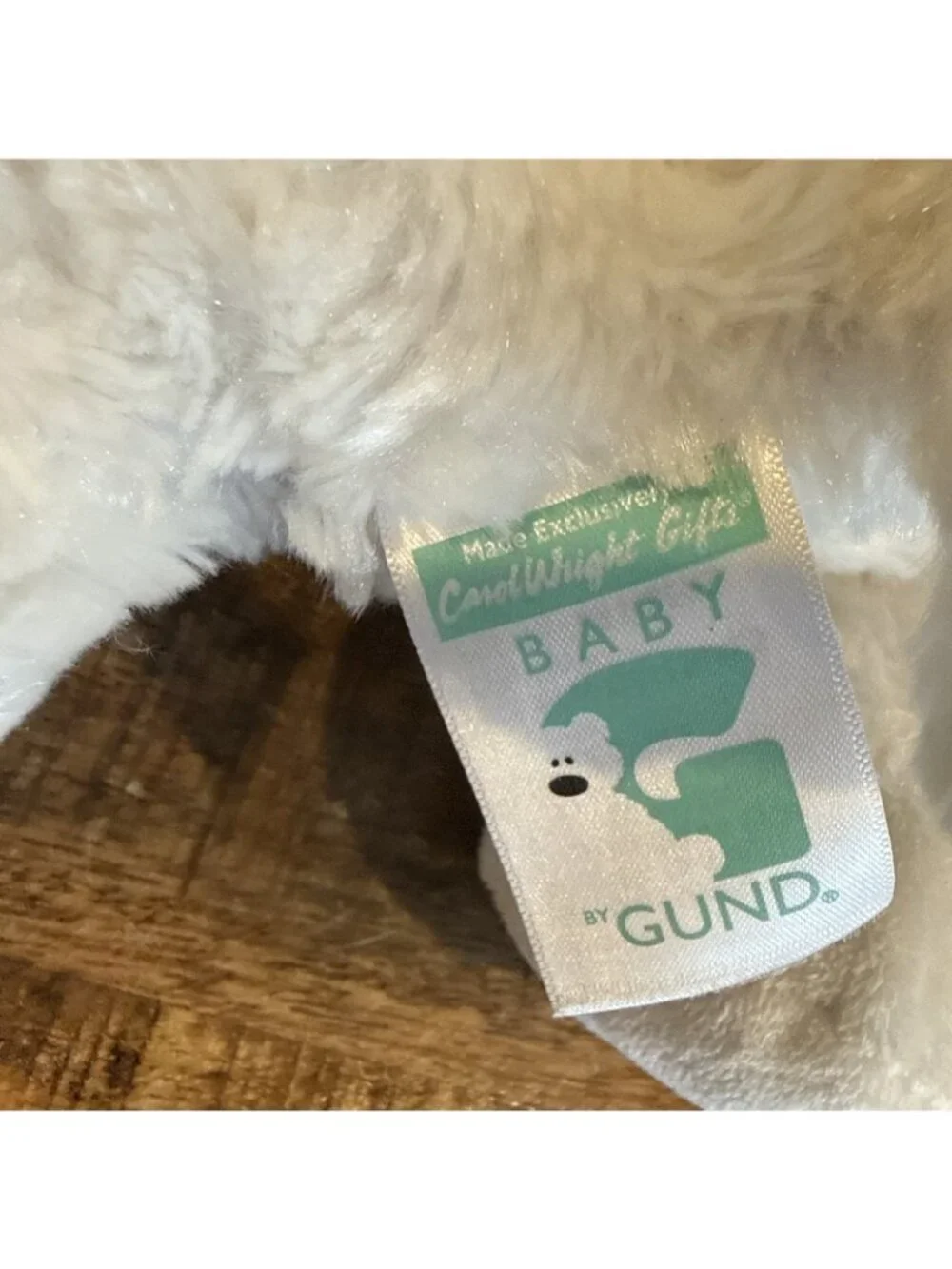 Gund baby white