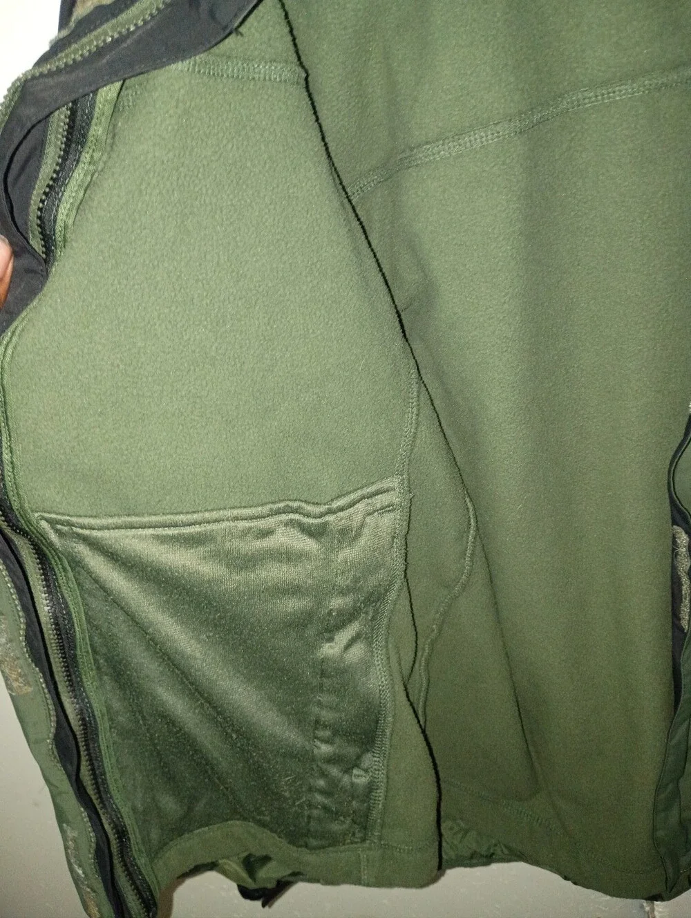 The North Face chest shell