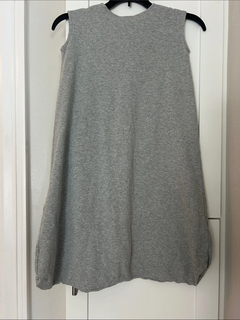 Halo Light Gray Sleeveless Zip-Front Sleep Sack