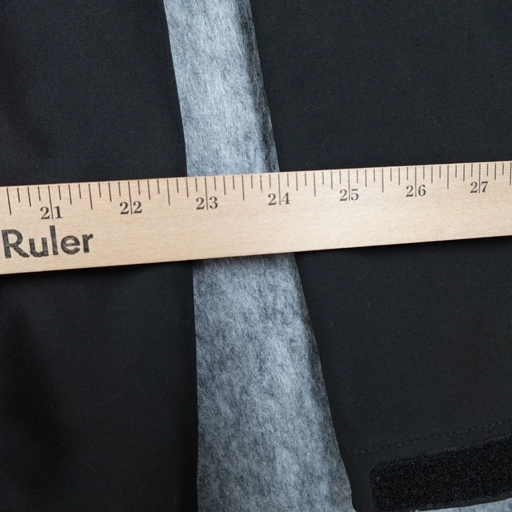 The North Face red holes