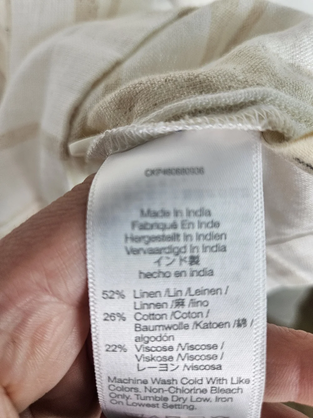 Madewell lightweight cream