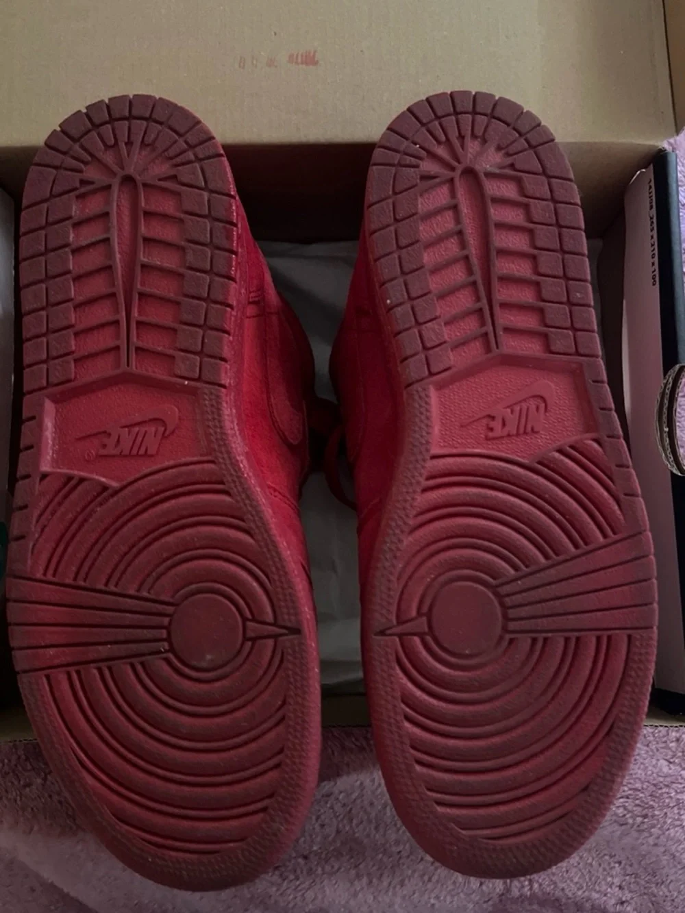 Jordan bold red