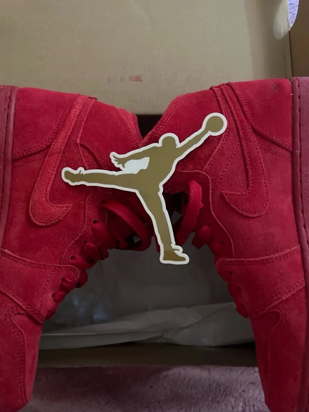 Jordan bold red