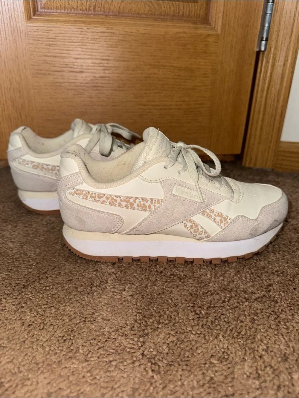Reebok front up leather