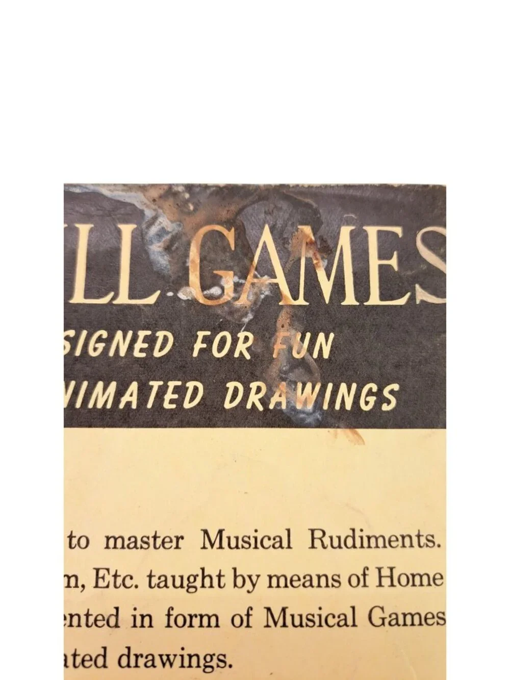 Vintage John Thompson's Easiest Piano Course Part One Music Book 1955 Instruct