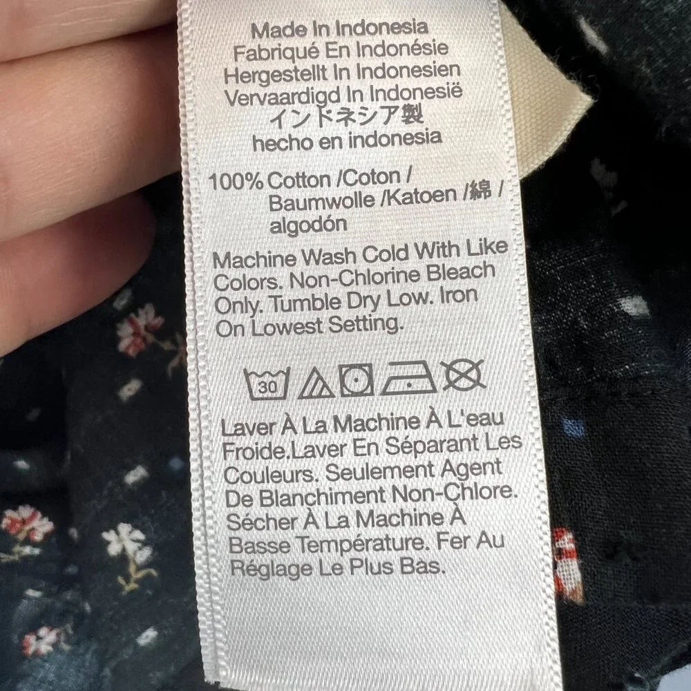Madewell wrap blouse