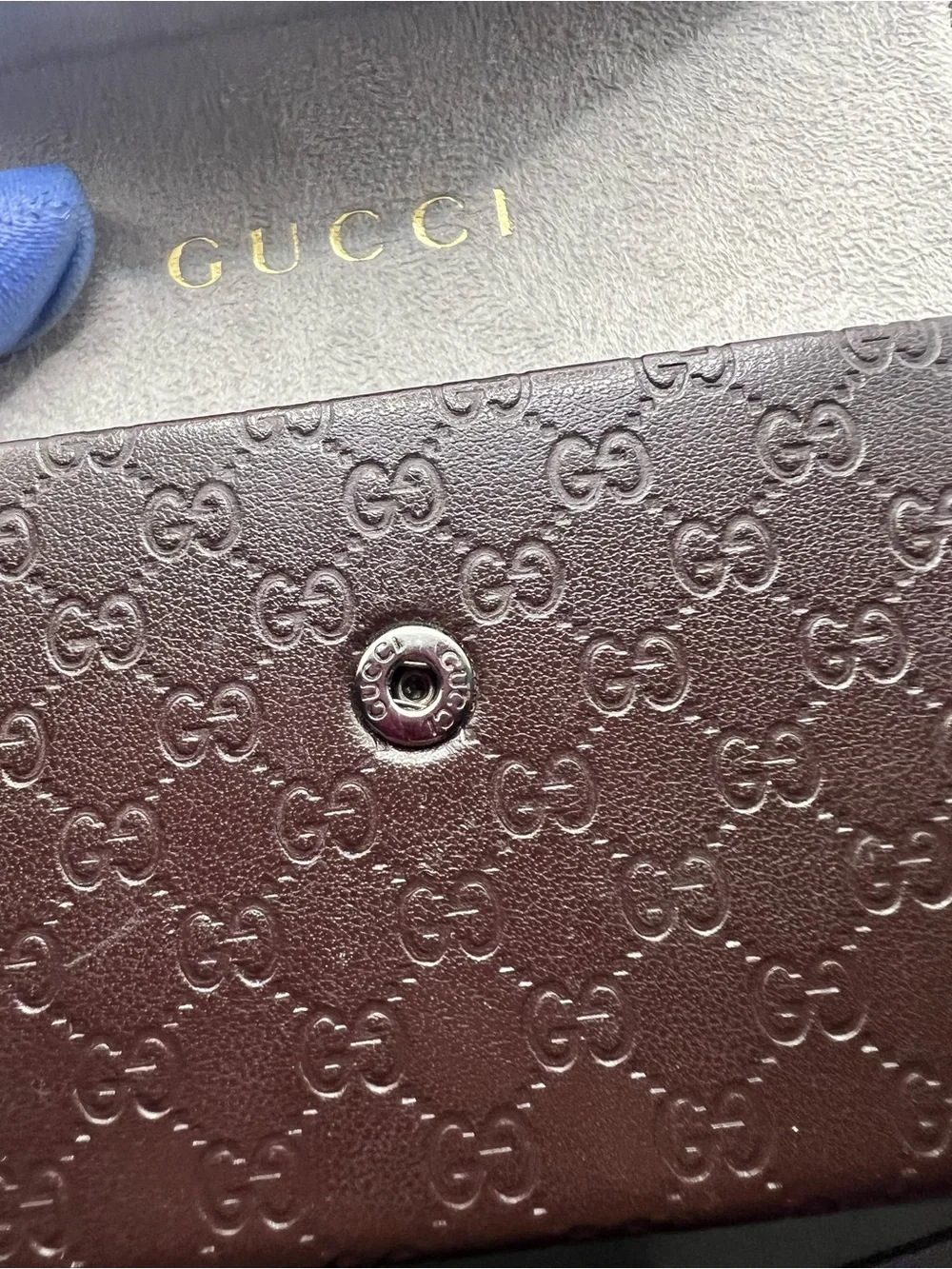 Gucci slim envelope