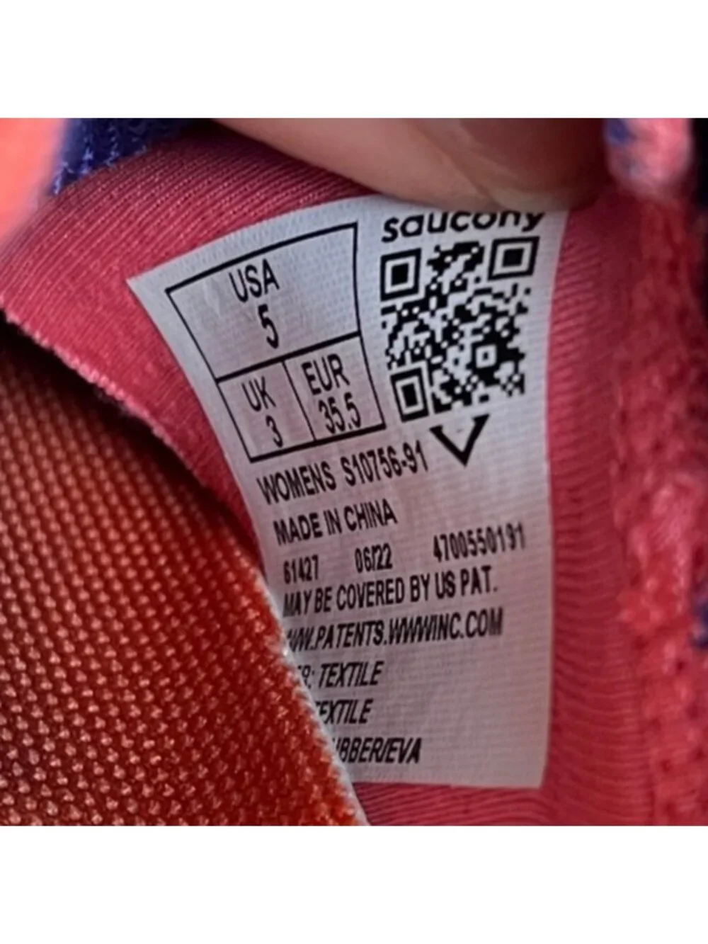 Saucony creasing any