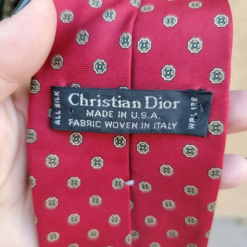 Dior vintage tie