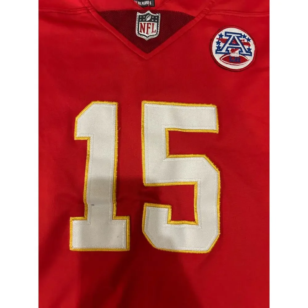 Patrick Mahomes #15 Kansas City Chiefs Nike On Field Jersey Youth Medium Red