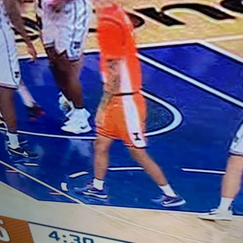 Nike Fighting Illini Illinois Pro Style Basketball Shorts Champaign Urbana REAL