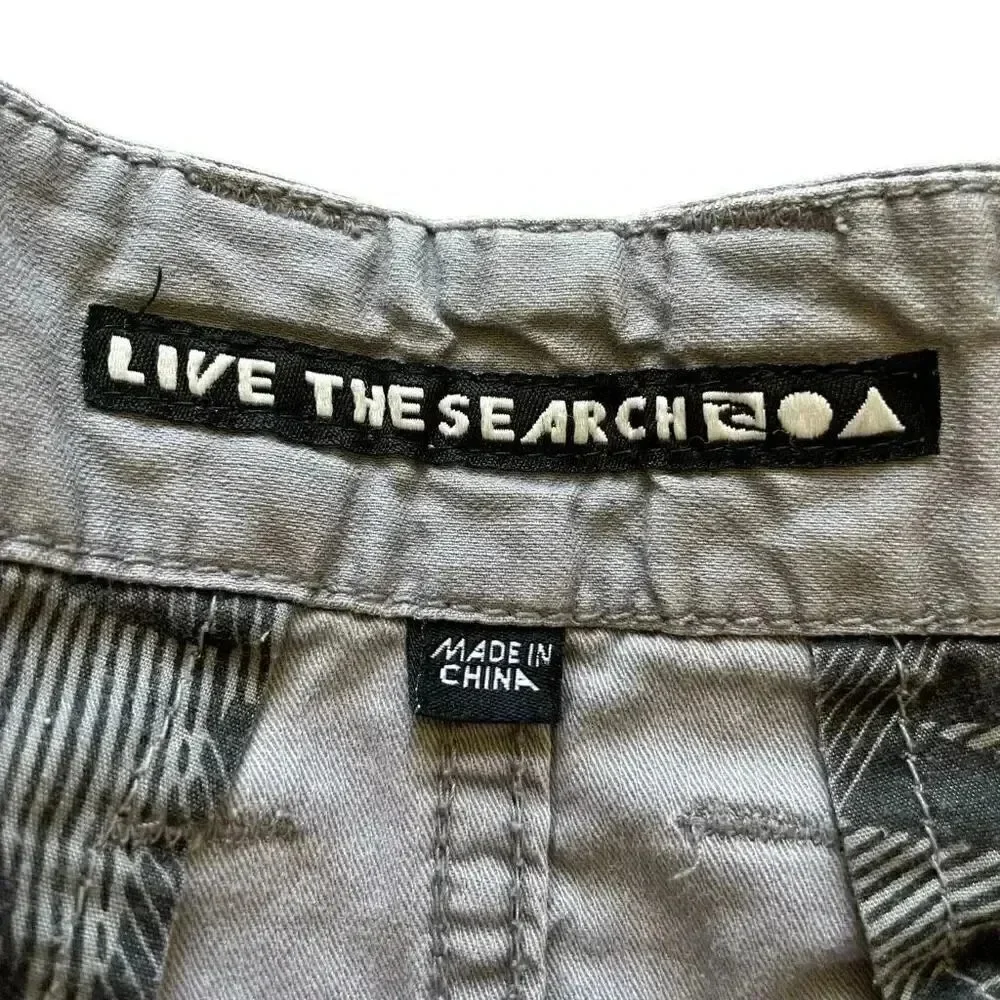 Rip Curl Cargo Surf Board Lightweight High Waist Men’s Short Pants SZ 34  #1549
