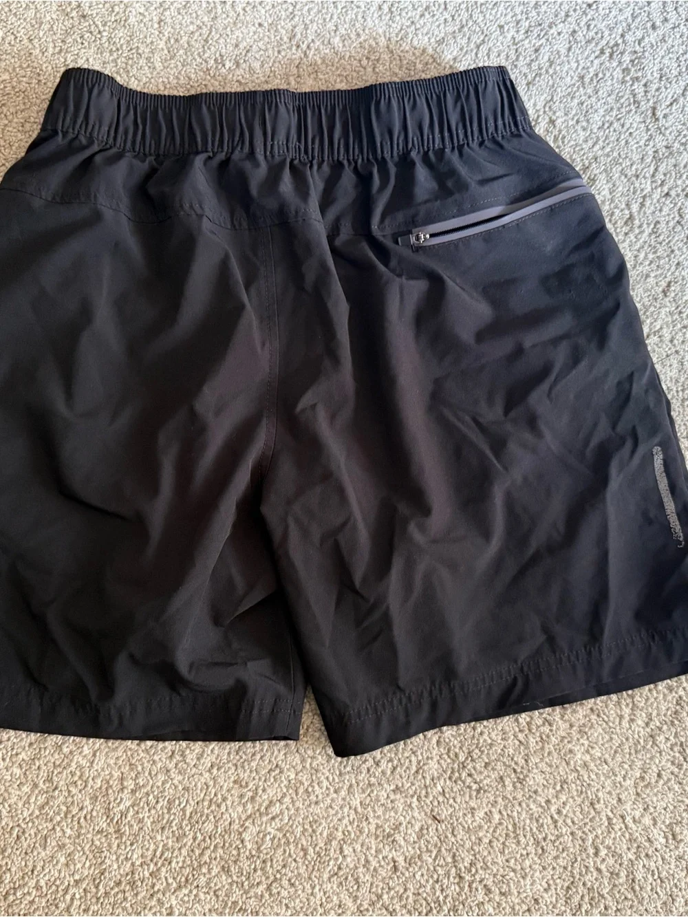 Mitre worn shorts
