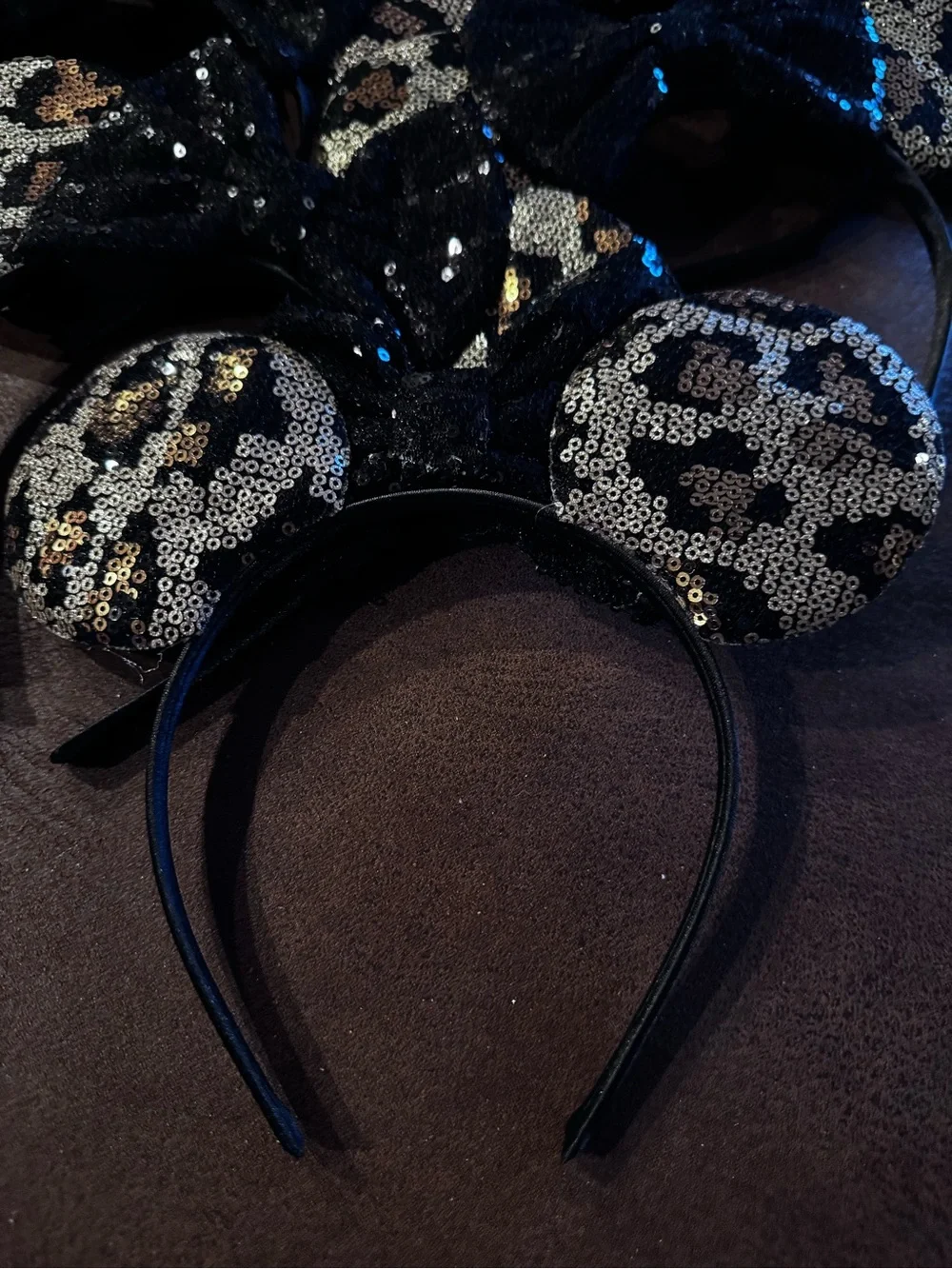 N/A sparkly black