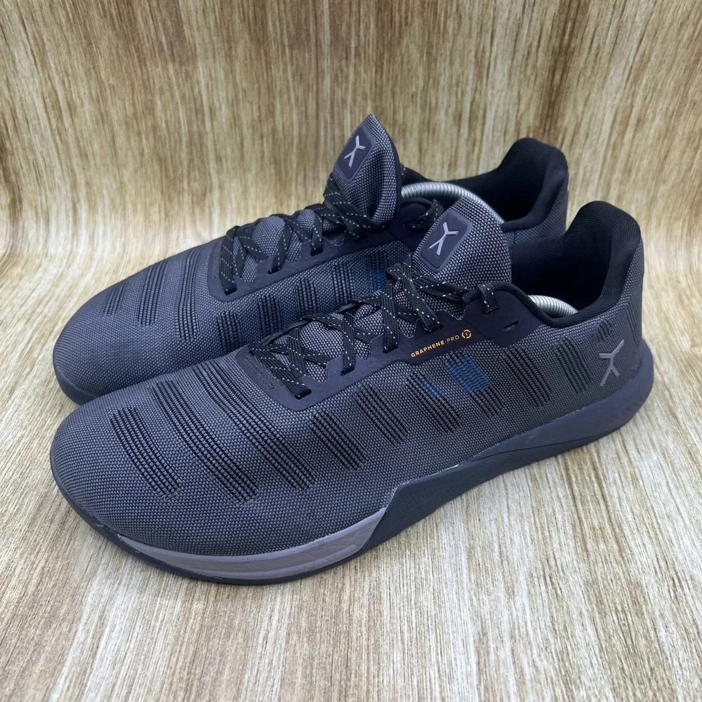 Flux Adapt Graphene XT Men's Size 11.5 Shadow Grey Barefoot Training Shoes