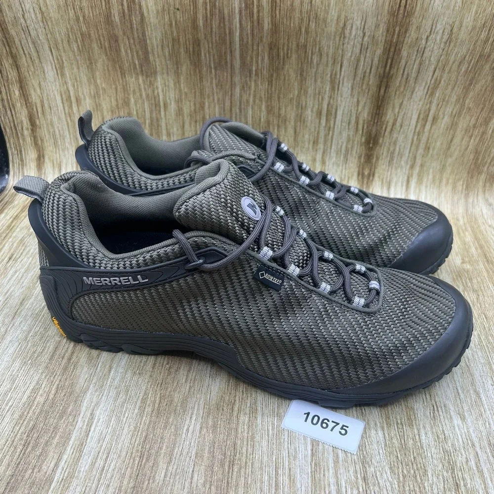 Merrell Chameleon 7 Storm GTX Men's Size 14 Olive Green Hiking Shoes J31133
