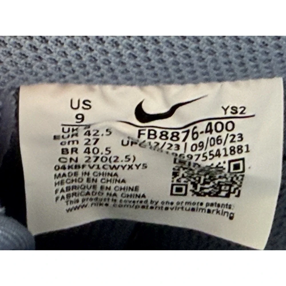 Men's Size 9 - Nike Air Force 1 '07 LX Ashen Slate FB8876-400