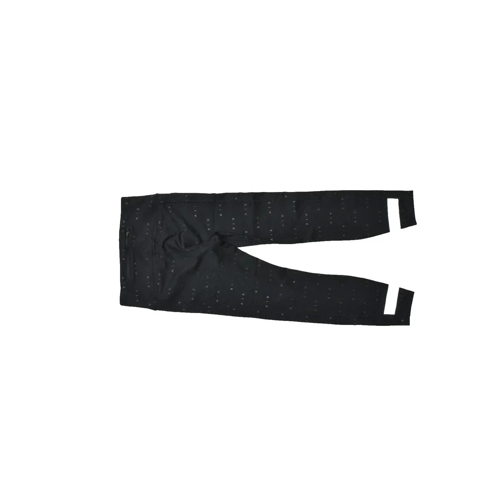 Nike Air Dri-FIT Women's Running Leggings Size Small Black All Over Print 7/8