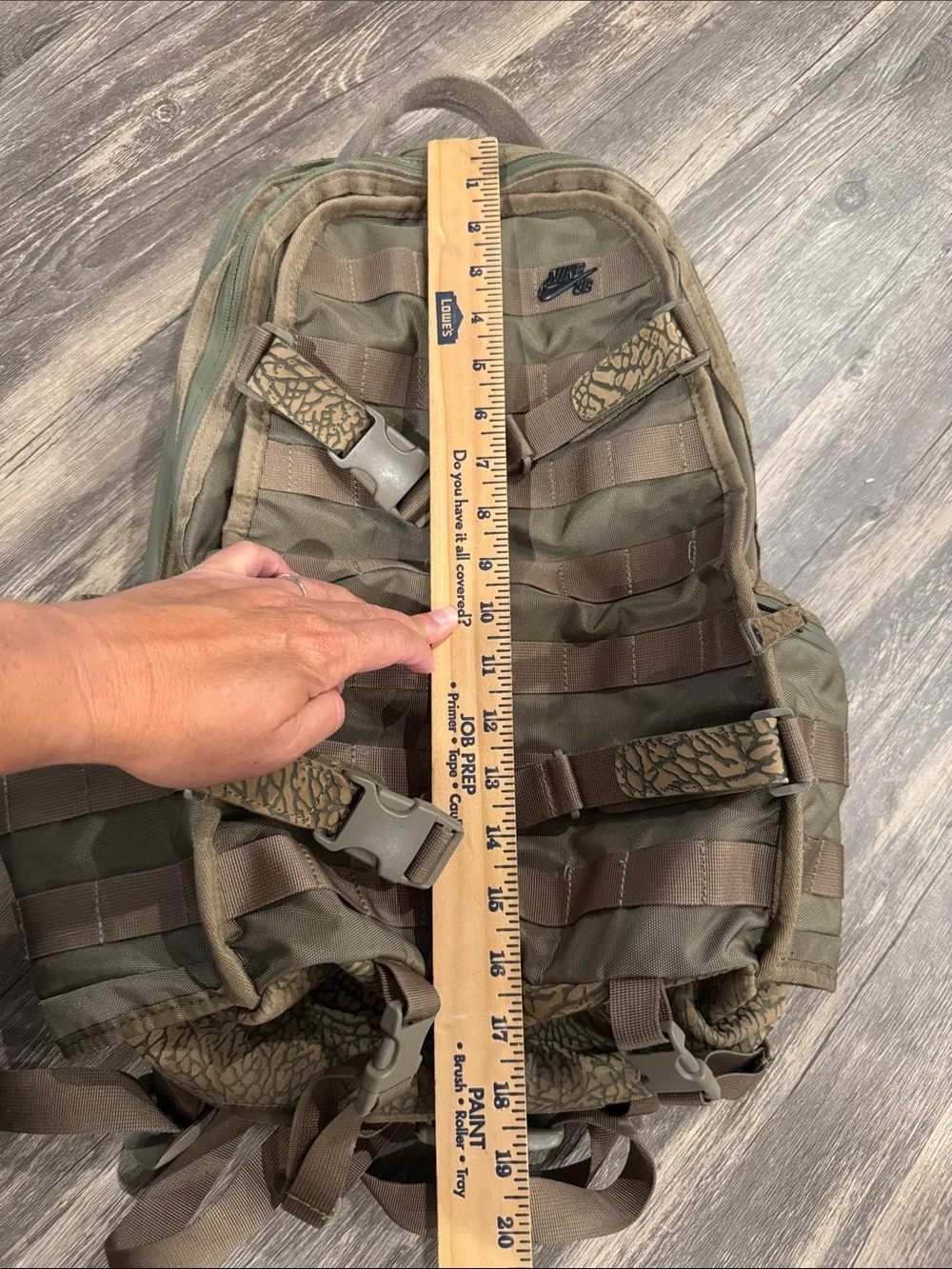 Nike SB tactical style backpack