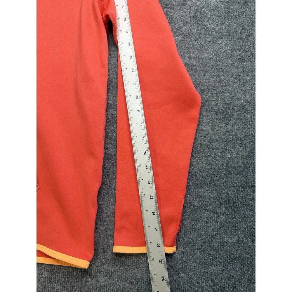 Womens Nike Dri-fit size XL Orange Pullover Hoodie Sweatshirt