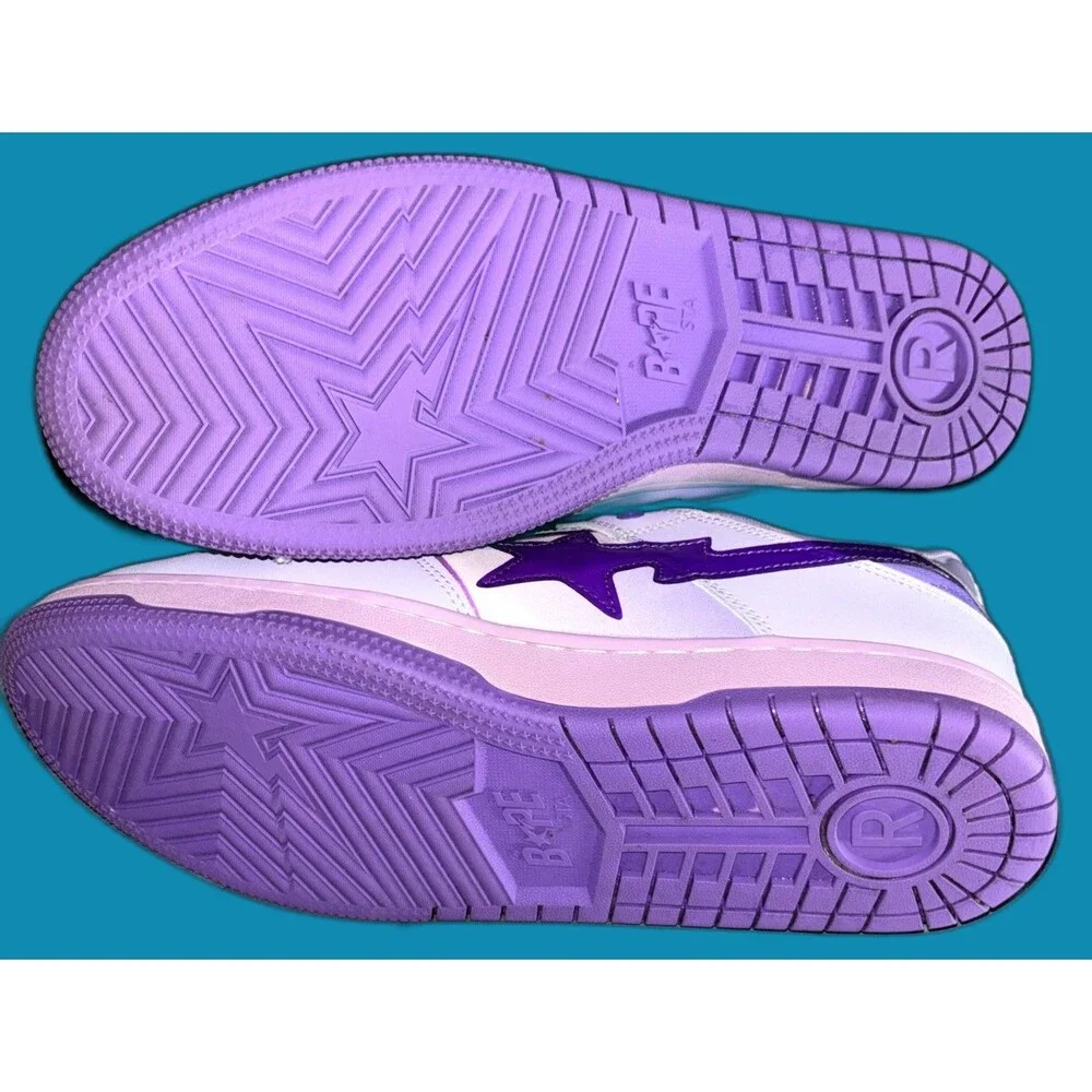 A Bathing Ape BAPE Sk8 Sta M1 ‘Purple’ Size 11 No Box