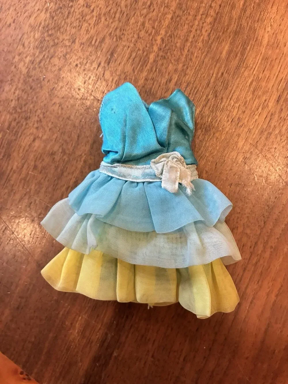 Vintage Barbie Dreamy Blues #1456 Mod Era Blue Dress Outfit