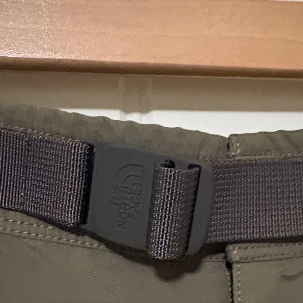 The North Face Men's Olive‎ Green Cargo Shorts with Webbing Belt