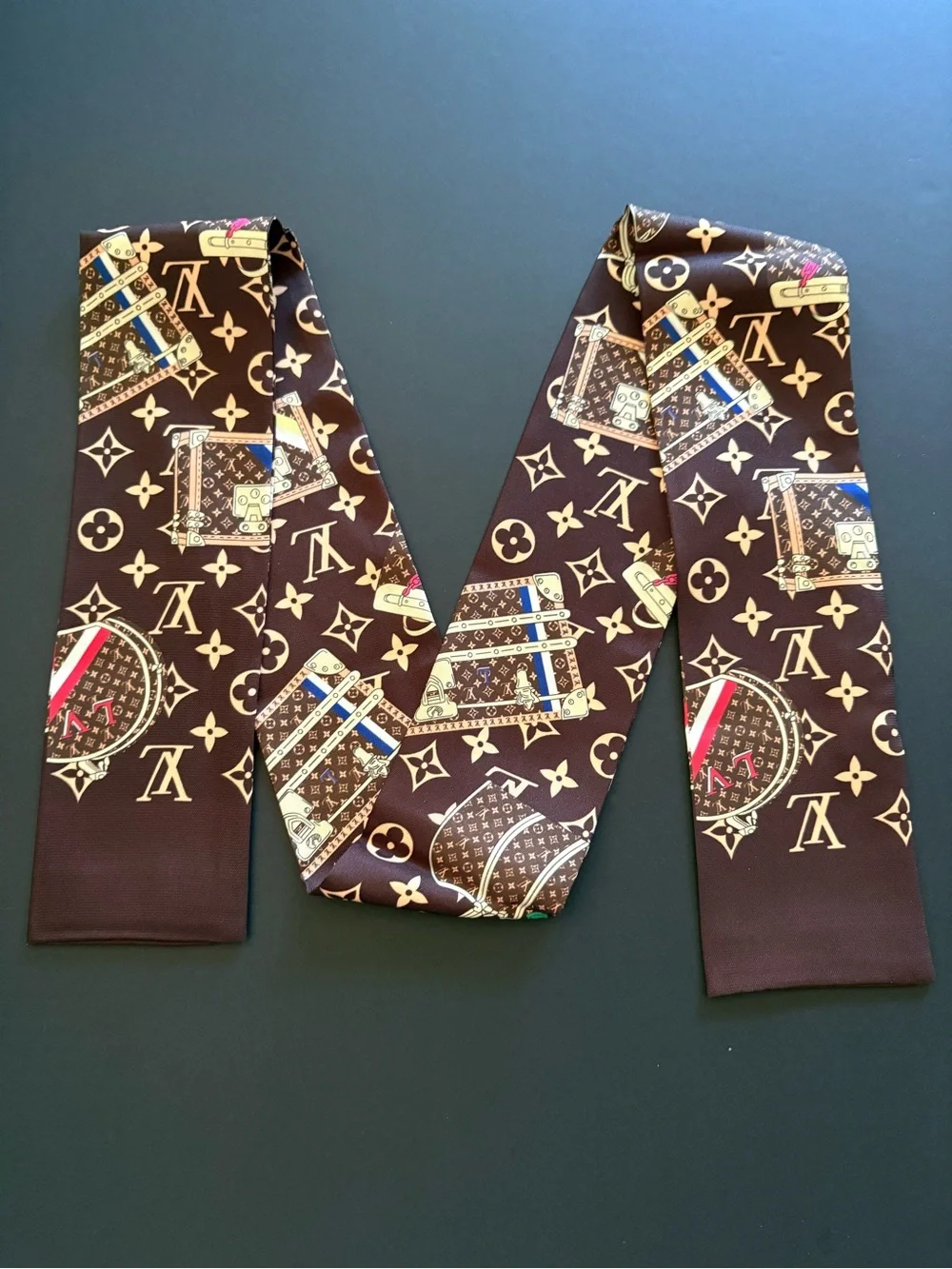 Fashion Silk Long Scarf Twilly