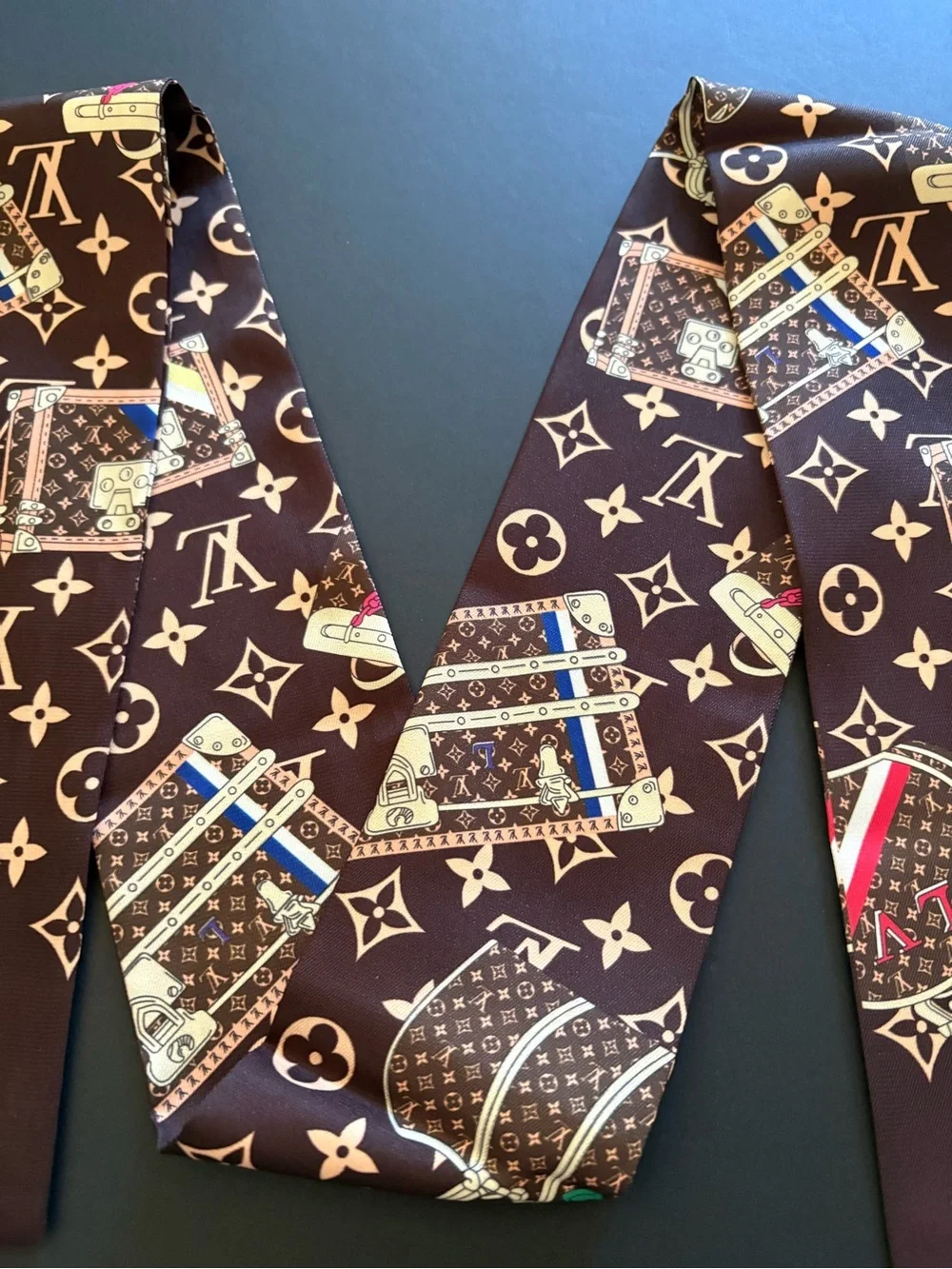 Fashion Silk Long Scarf Twilly