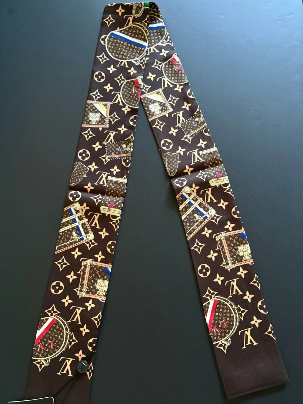 Fashion Silk Long Scarf Twilly