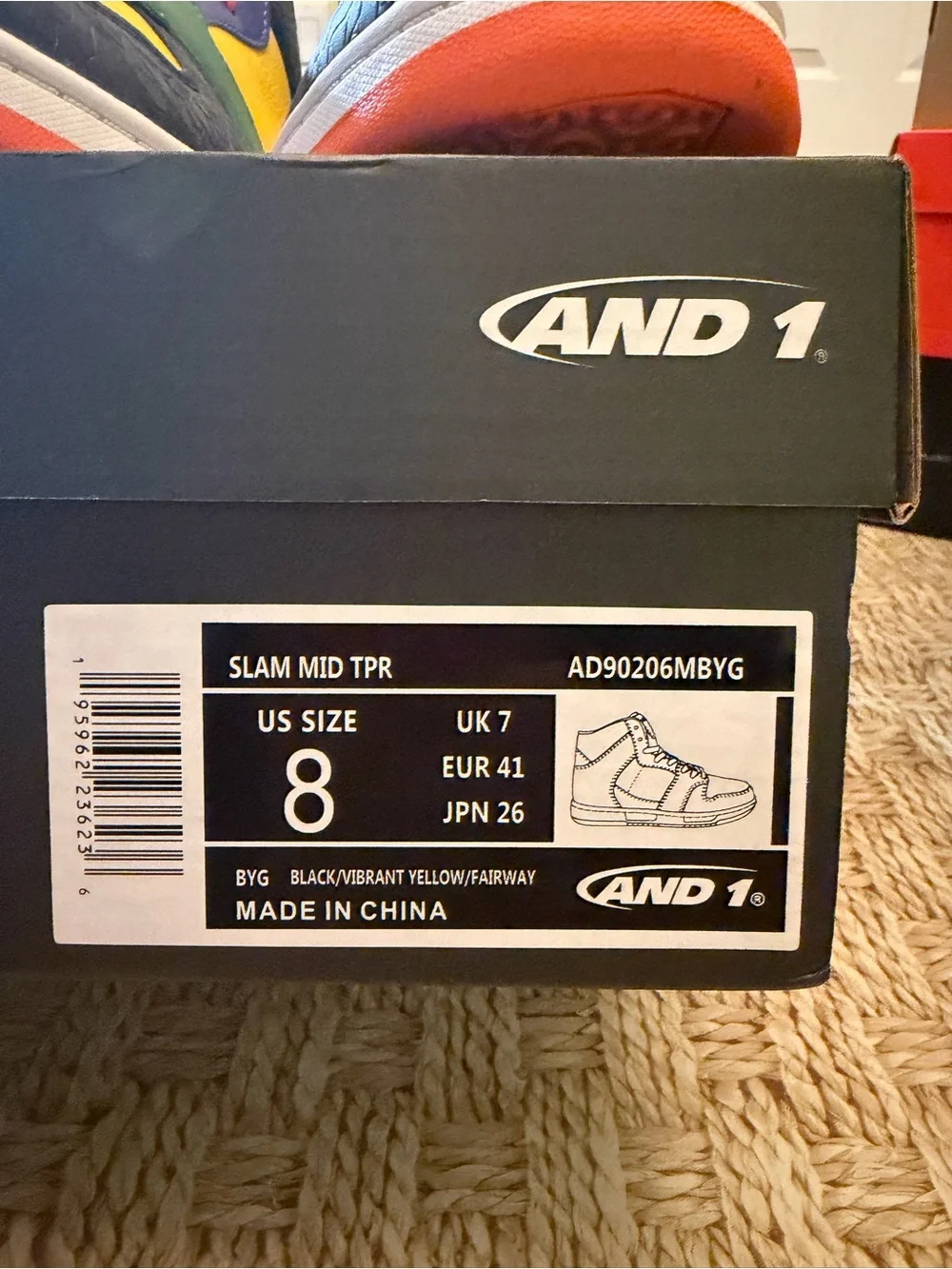 And1 brand new