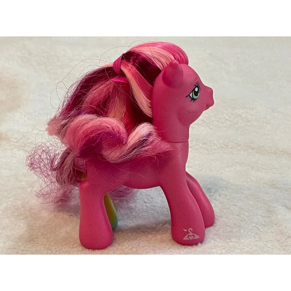 My Little Pony G3 Cheerilee Easter Pink Rainbow Hasbro 2007 Figure
