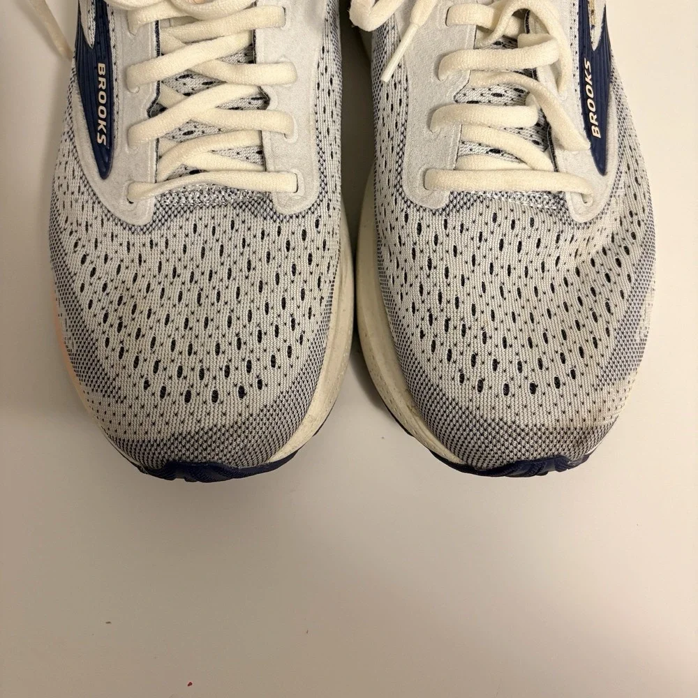 Brooks Adrenaline GTS Shoes Womens Size 10 Gray Blue Running 1204261B140