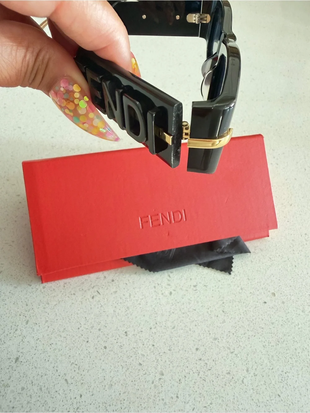 Fendi bold shield